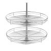 Giá mâm xoay góc 360 Inox nan tròn Fandi FG3.700
