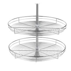 Giá mâm xoay góc 360 Inox nan tròn Fandi FG3.700
