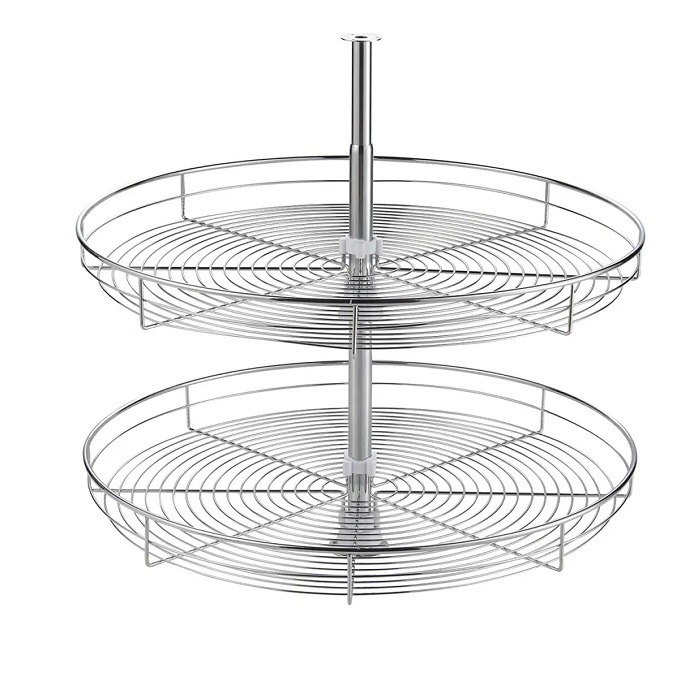 Giá mâm xoay góc 360 Inox nan tròn Fandi FG3.700