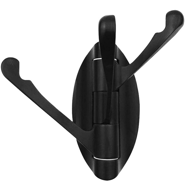 Móc áo 3 chạc màu đen xoay treo tường Miken-029B