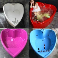 Bồn tắm massage nghệ thuật hình trái tim Miken AO-6109