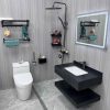 Trọn bộ thiết bị vệ sinh phòng tắm chất lượng cao Miken CB0006
