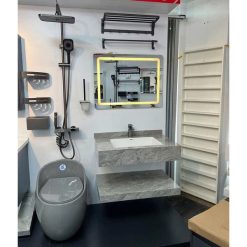Trọn bộ thiết bị vệ sinh phòng tắm chất lượng cao Miken CB0010