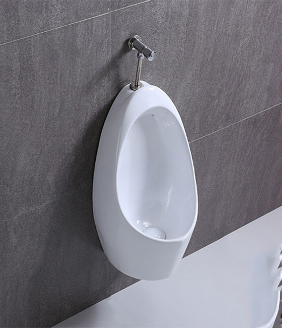 Bồn tiểu nam treo tường hoặc đặt sàn màu trắng Miken DX-6801W