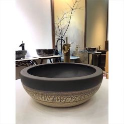 Chậu rửa lavabo gốm sứ Miken HT208