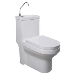 Bồn cầu nghệ thuật kết hợp chậu lavabo rửa mặt HM-0883