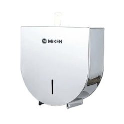 Hộp đựng giấy vệ sinh Inox 304 loại lớn Miken MK-1106B (Bóng gương)