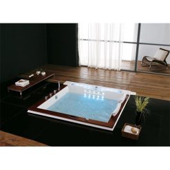 Bồn tắm đôi xây massage Acrylic Miken MK -181877