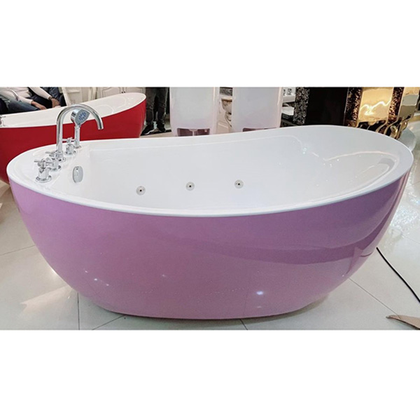 Bồn tắm nằm Acrylic massage Miken MK-189074P