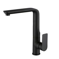Vòi rửa bát nóng lạnh màu đen Miken MK-2023BL