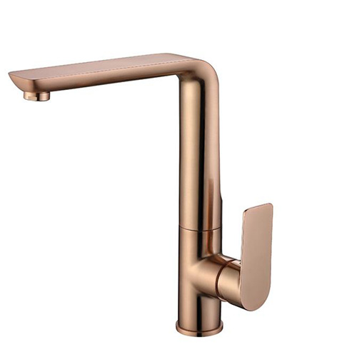 Vòi rửa bát nóng lạnh mạ vàng Miken MK-2023G