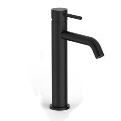 Vòi chậu lavabo mạ màu đen Miken MK-8026B