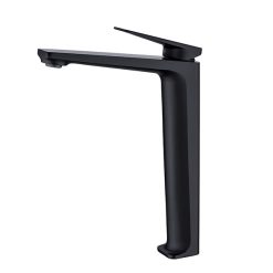 Vòi chậu lavabo mạ màu đen Miken MK-8023B