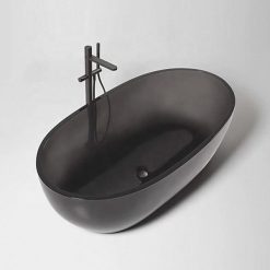 Bồn tắm nghệ thuật màu ghi xám Miken MK045GR