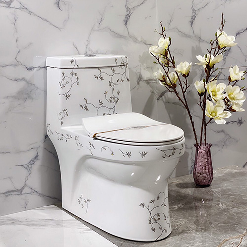 Bồn cầu 1 khối nghệ thuật Miken MKB-0903