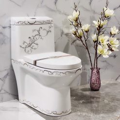 Bồn cầu 1 khối nghệ thuật Miken MKB-0910