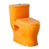 Bồn cầu trẻ em màu da cam Miken MKB-1239O