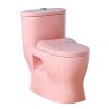 Bồn cầu trẻ em màu hồng Miken MKB-1239P