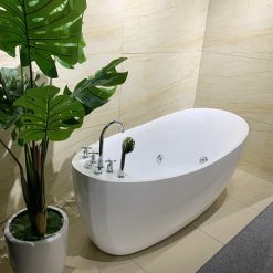 Bồn tắm massage sục thủy lực đèn led Miken MKB-6210W