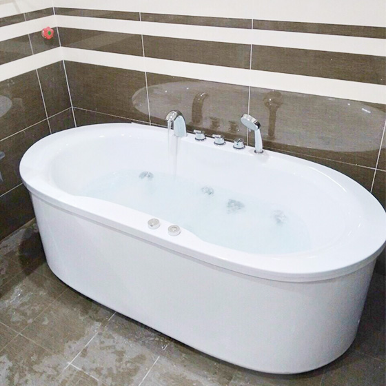 Bồn tắm massage đặt sàn độc lập Miken MKB-8307-170