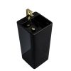 Chậu rửa mặt nghệ thuật chân đứng màu đen Miken MKC-6020B