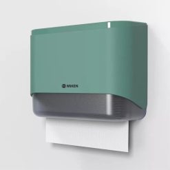 Hộp giấy lau tay treo tường màu xanh Miken MKG-E6012GRE