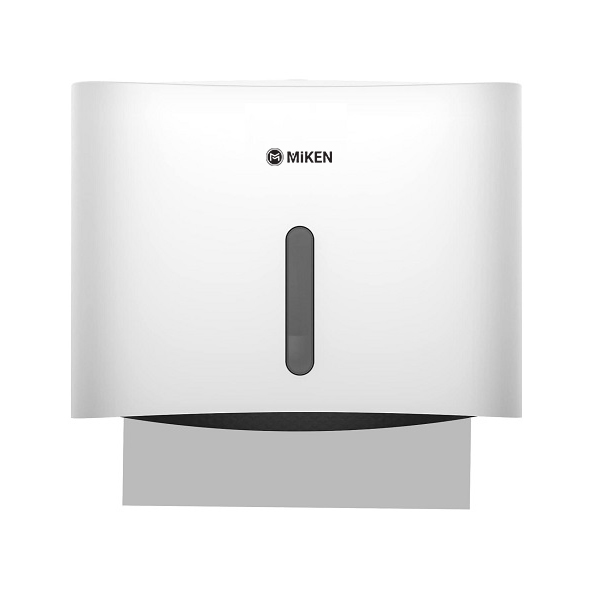 Hộp giấy lau tay treo tường màu trắng Miken MKG-E6015W