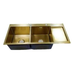 Chậu rửa bát Handmade Inox 304 mạ vàng Miken MKRB-10045GB