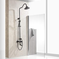 Sen cây tắm mạ màu đen Miken MKS- 9738B