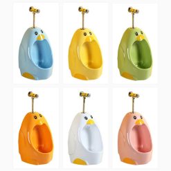 Bồn tiểu trẻ em treo tường các màu Miken MKT-608 (Đã bao gồm van xả nhấn)