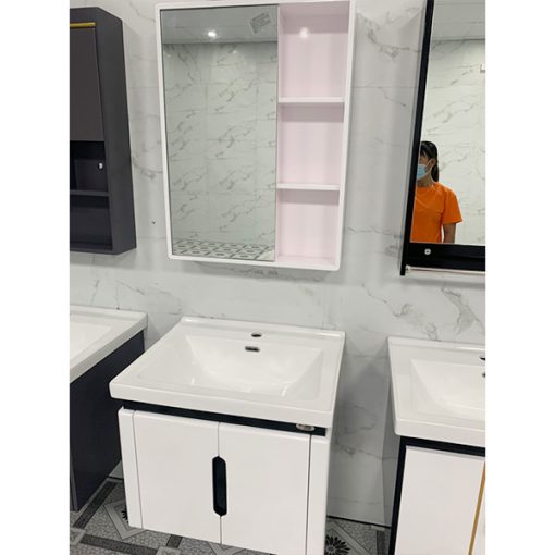 Bộ tủ chậu cao cấp Miken MKTC-6048W-1