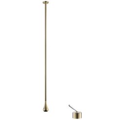 Vòi bồn tắm âm tường gắn trần nghệ thuật màu vàng Miken MKV-07GB