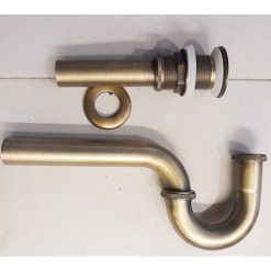 Xi phông chậu đồng cổ xước mờ Miken MKXF-032X