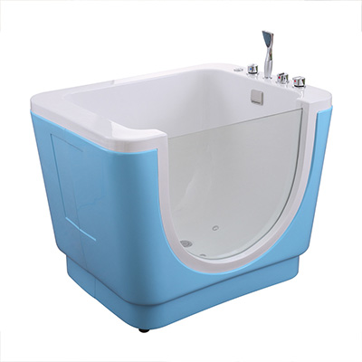 Bồn tắm trẻ em massage màu xanh MIKEN T-5210BL