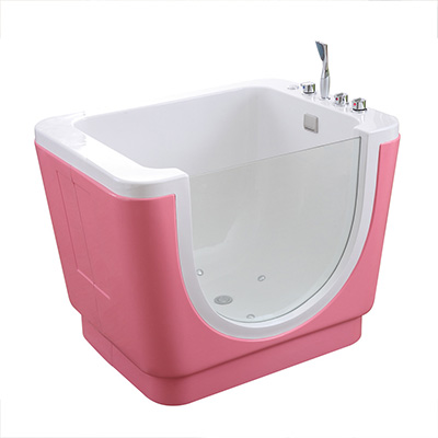 Bồn tắm trẻ em massage màu hồng MIKEN T-5210P