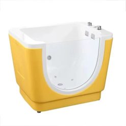 Bồn tắm trẻ em massage màu vàng MIKEN T-5210Y