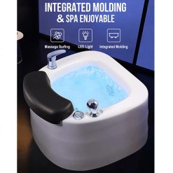 Bồn ngâm chân massage sục khí nail Miken T096 đèn led