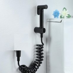 Vòi xịt vệ sinh màu đen Miken XB093