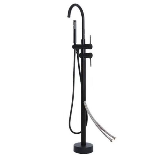Sen cây đặt sàn cho bồn tắm màu đen Miken 093B-1