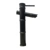 Vòi rửa lavabo đốt tre màu đen Miken 5022