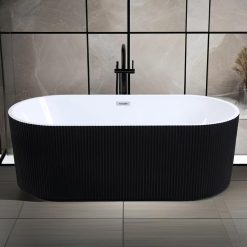 Bồn tắm nghệ thuật màu đen Miken 5050B