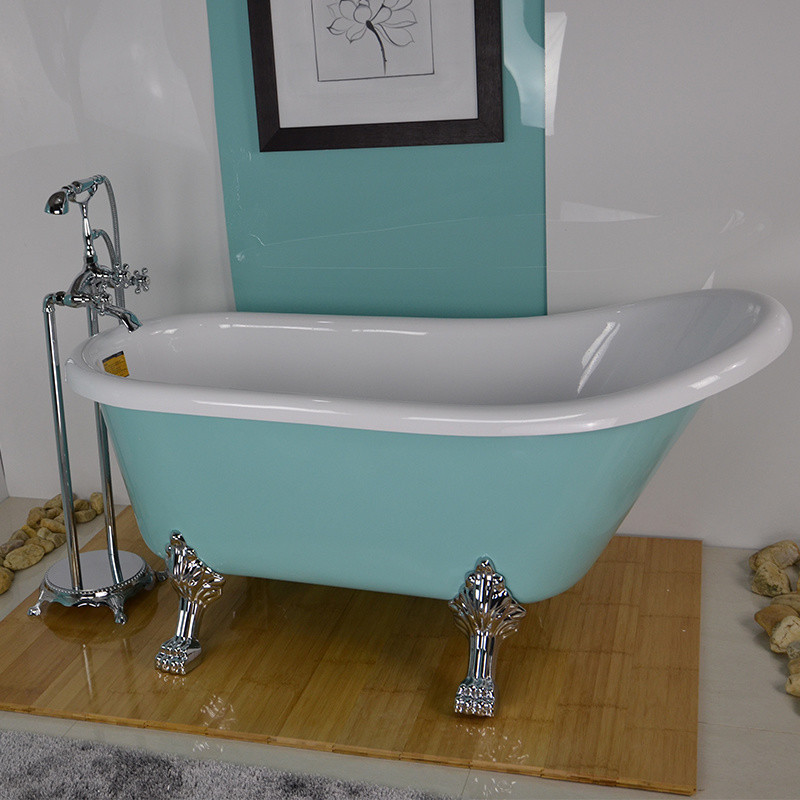 Bồn tắm nghệ thuật màu xanh Miken 5067GR