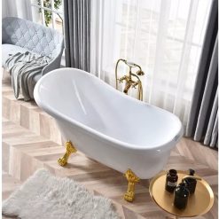 Bồn tắm nghệ thuật màu trắng Miken 5067W