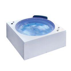 Bồn tắm massage nghệ thuật hình vuông Miken AO-6155