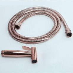 Vòi xịt vệ sinh màu vàng hồng bóng Rose Gold Miken CFV-102A-RGB