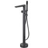 Sen cây đặt sàn màu đen cho bồn tắm Miken FH8153-675-B