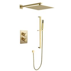 Sen tắm mạ màu vàng âm tường nhiệt độ Miken HD-M10-042