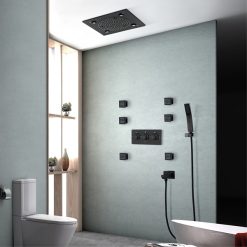 Sen tắm âm tường màu đen HI05077B