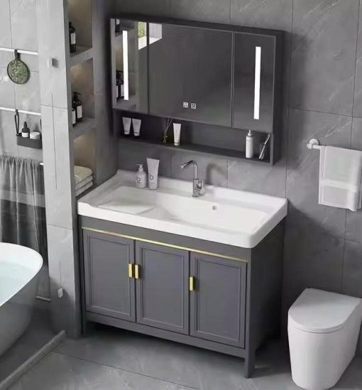 Bộ tủ chậu kết hợp chậu giặt Miken HM310