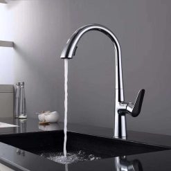 Vòi rửa bát nóng lạnh rút dây Miken MK-0578W